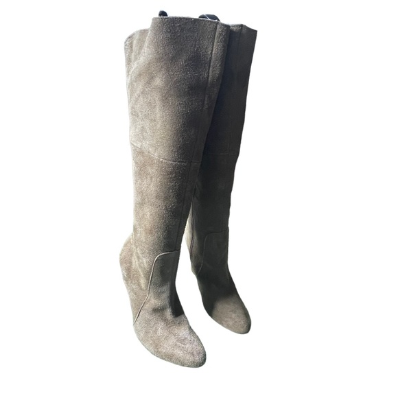 Cynthia Rowley DLUXE tan suede boots size 6.5M - Picture 4 of 12